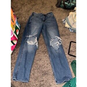 Hollister mom jeans